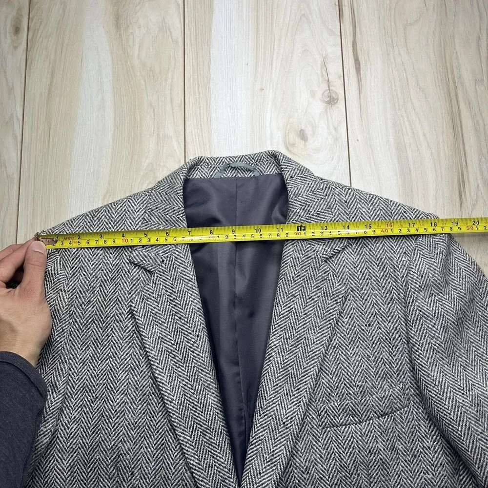 The English Sports Shop Bermuda Donegal Tweed Sports Coat Herringbone Mens 42L